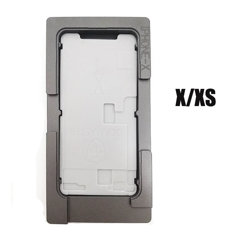 Форма для iPhone X XS MAX XR OCA ламинирующая форма без складывания гибкого кабеля резиновая накладка ЖК-экран выравнивание ламинат телефон инструмент для фиксации - Цвет: for X XS