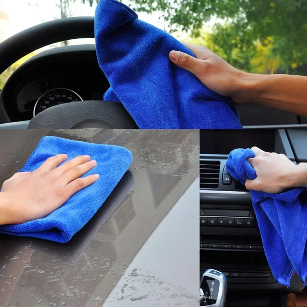 

Microfiber Car Cleaning Towel Automobile Motorcycle Cleaning Towel Absorbent Great Ability Household Washing Glass Soft Sma H0T2