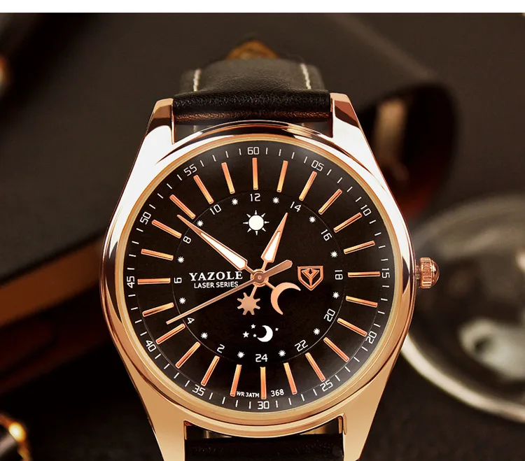 

R308 Luxury Mens Watches Luminous Waterproof Stainless Steel Watch Quartz Men Date Calendar Business Wristwatch