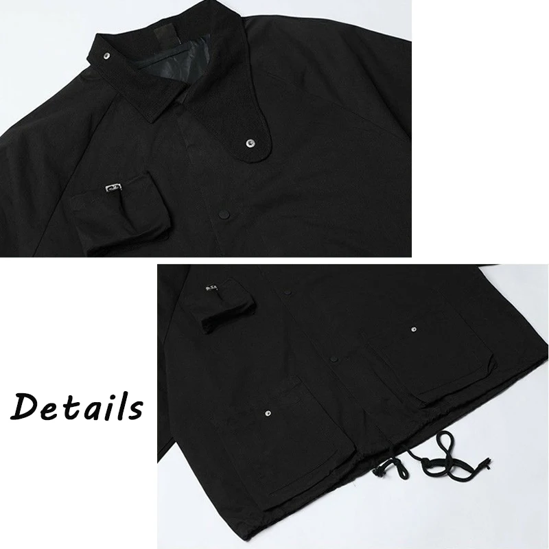 Basic Jackets Women New Spring Autumn Unisex Cargo Coats Loose Bf Harajuku Obersize Womens Double Layer Casual Streetwear Tops | Женская