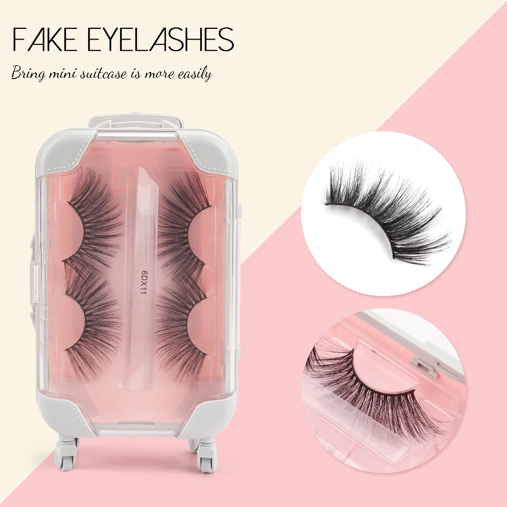 

Ресницы Накладные из искусственной норки, 2 пары