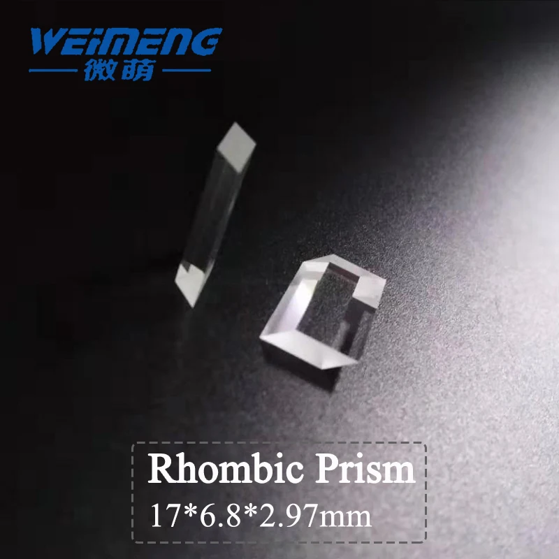 Лазерная линза Weimeng с ромбовидной призмой 17*6 8*2 97 мм-нмар фотоматериал для