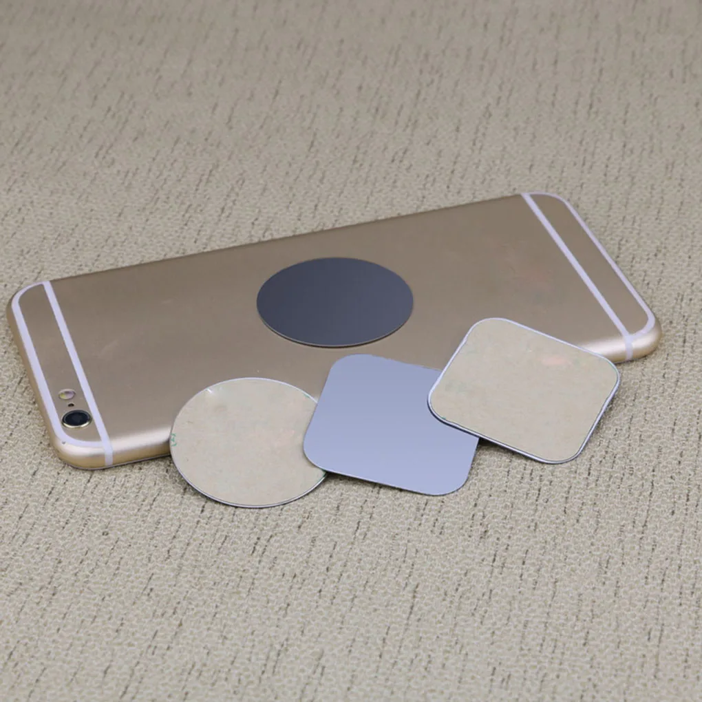1pcs Metal Plate Disk Iron Sheet for Magnet Mobile Phone Holder For Magnetic Car Phone Stand holders