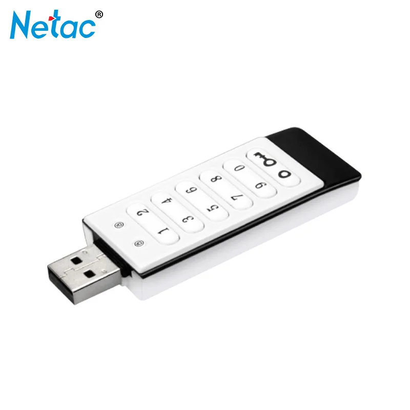 Оригинальная клавиатура Netac зашифрованный USB флеш-накопитель 64 ГБ 32 Usb 2 0 Флешка 16