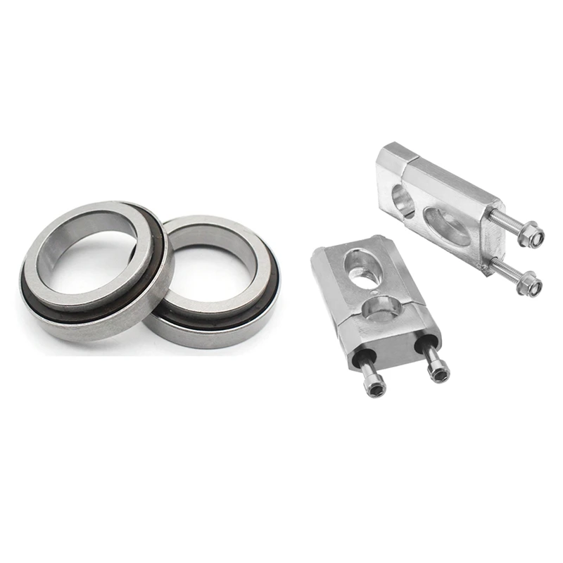 

1Pair 22mm Handlebar Clamp Riser Mount ​for 110Cc 125Cc ATV with Steering Stem Head Bearing Seal Kit for Kawasaki Ninja