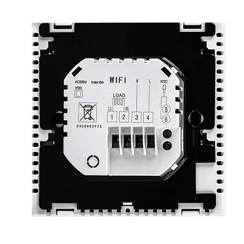 Цифровой беспроводной термостат с ЖК-экраном терморегулятор для теплого пола (16A)