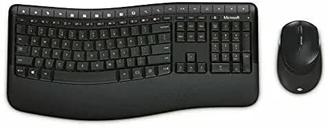 

Microsoft Wireless Comfort Desktop 5050 с клавиатурой и мышью AES