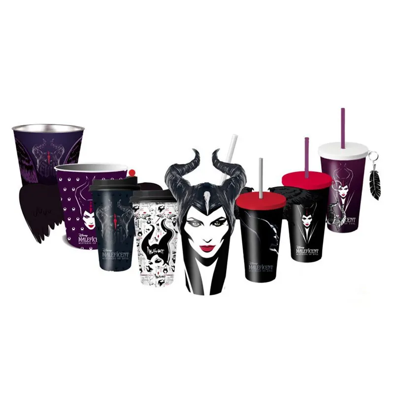 2019 Maleficent: хозяйка зла фигурка мультфильм чашки игрушки Оригинальный Новый Maleficent