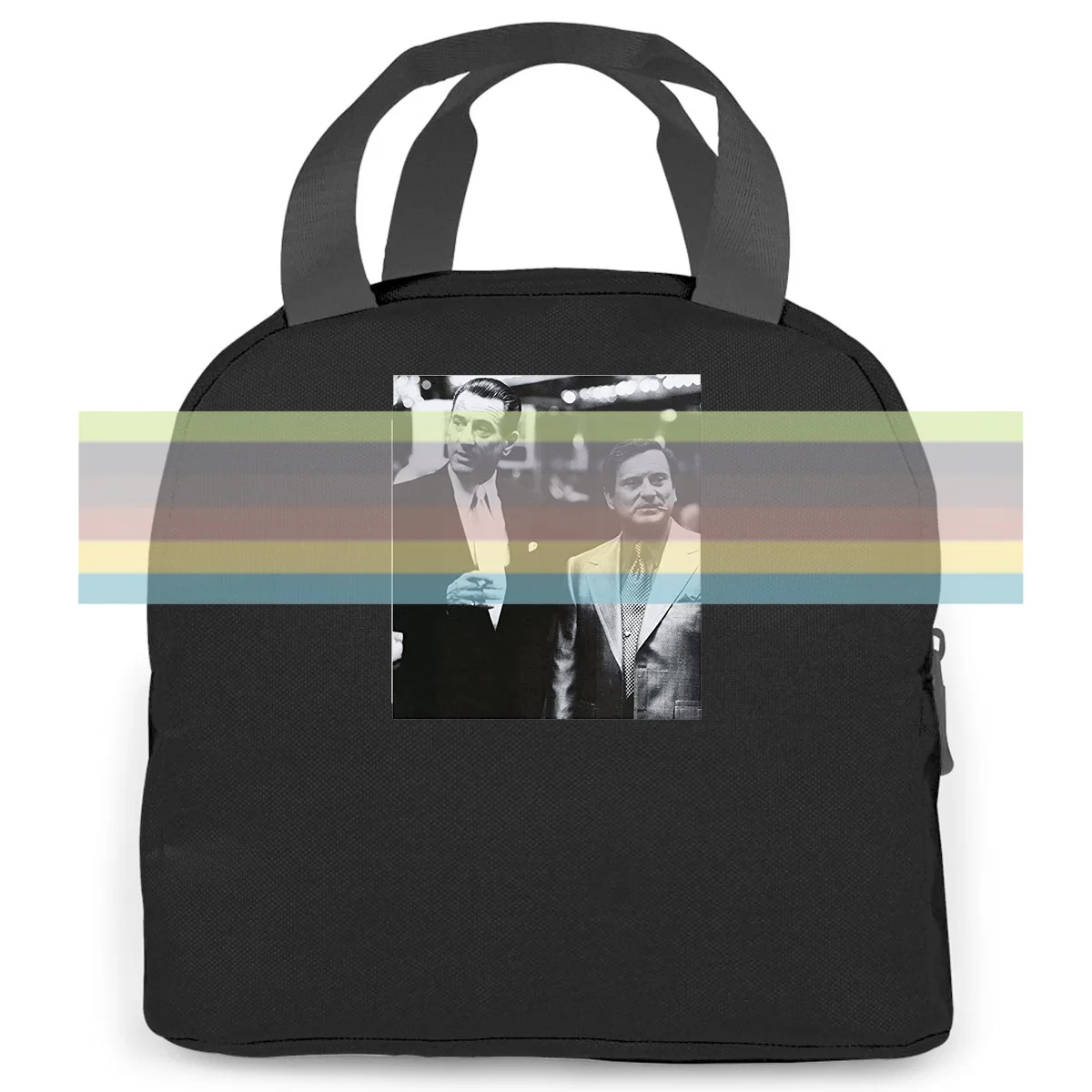 

Casino Film Friends Robert DE NIRO JOE pesci NICKY White women men Portable insulated lunch bag adult