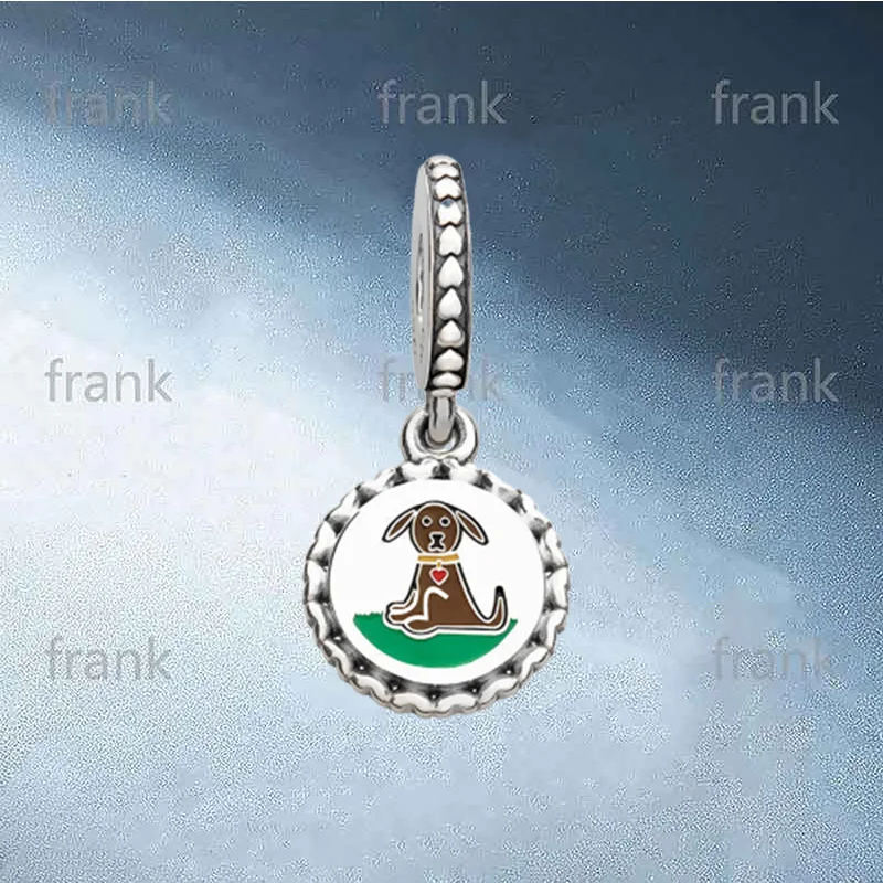 

Fashion Cartoon Pet Dog Sterling Silver 925 Pendant ENG792018_6