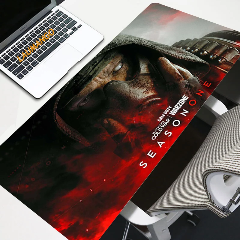

Warzone Mouse Pad Gaming Accessories Carpet Gabinete Pc Gamer Call Of Duty Laptop Keyboard CS GO LOL Desk Mat Varmilo Mousepad