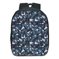 camouflage backpack cartoon teens school bag toddler boys girls bag bookbag camouflage printing mochila children gift