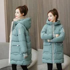 2021 зимняя куртка, пальто, куртка с хлопковой подкладкой, женский пуховик размером 3XL, зимнее пальто, женские парки, теплое пальто с капюшоном