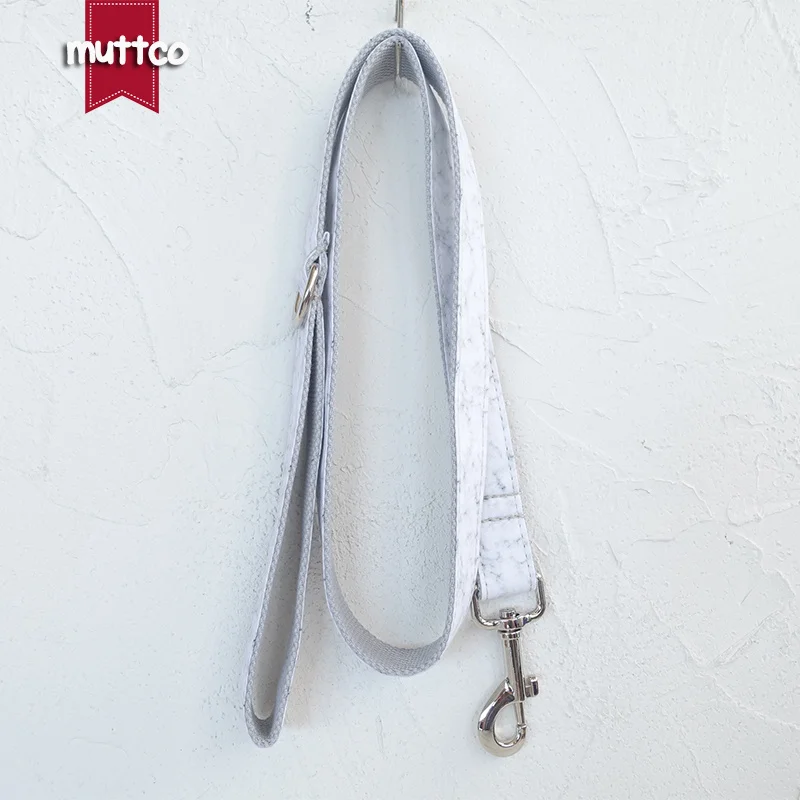 Комплект собачий ошейник MUTTCO на заказ аксессуар для домашних животных 5 размеров