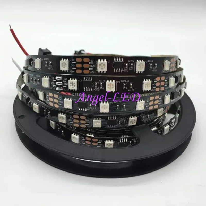 Светодиодная лента ws2811 5050 SMD RGB 5 м/рулон 12 в пост. Тока 1 ic УПРАВЛЕНИЕ 3 светодиода