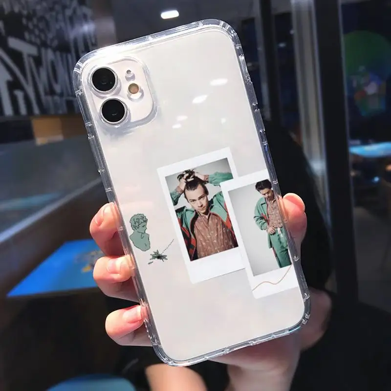 

harry styles Phone Case Transparent for Clear iPhone 11 12 mini pro 8 7 6 6S XS MAX Plus X 5S SE 2020 XR