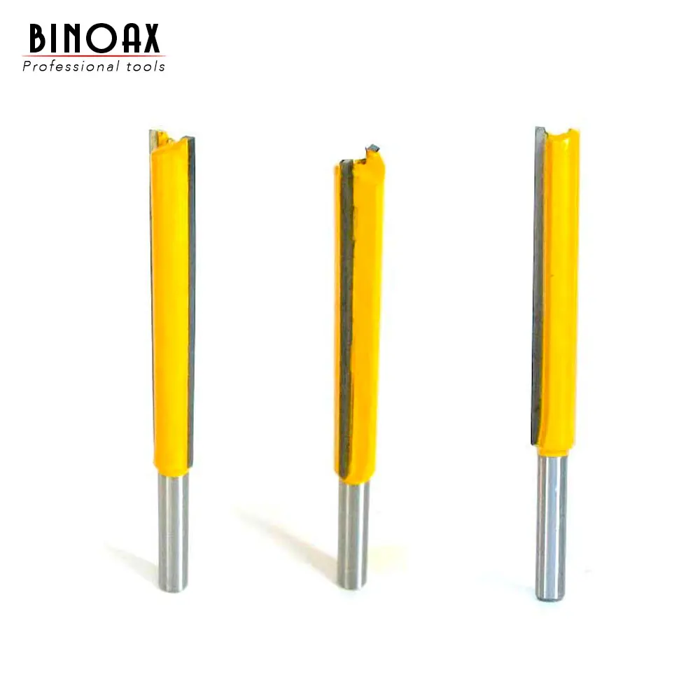 Сверхдлинная Концевая фреза с хвостовиком 1/4 дюйма|router bit|trim router bitsflush trim bit |