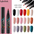 Гель для ногтей One Step лак 3 в 1 Гель-лак для ногтей УФ цветов масляный One Step Гель-лак для нейл-арта Гибридный простой в использовании Гель-лак гелевая ручка