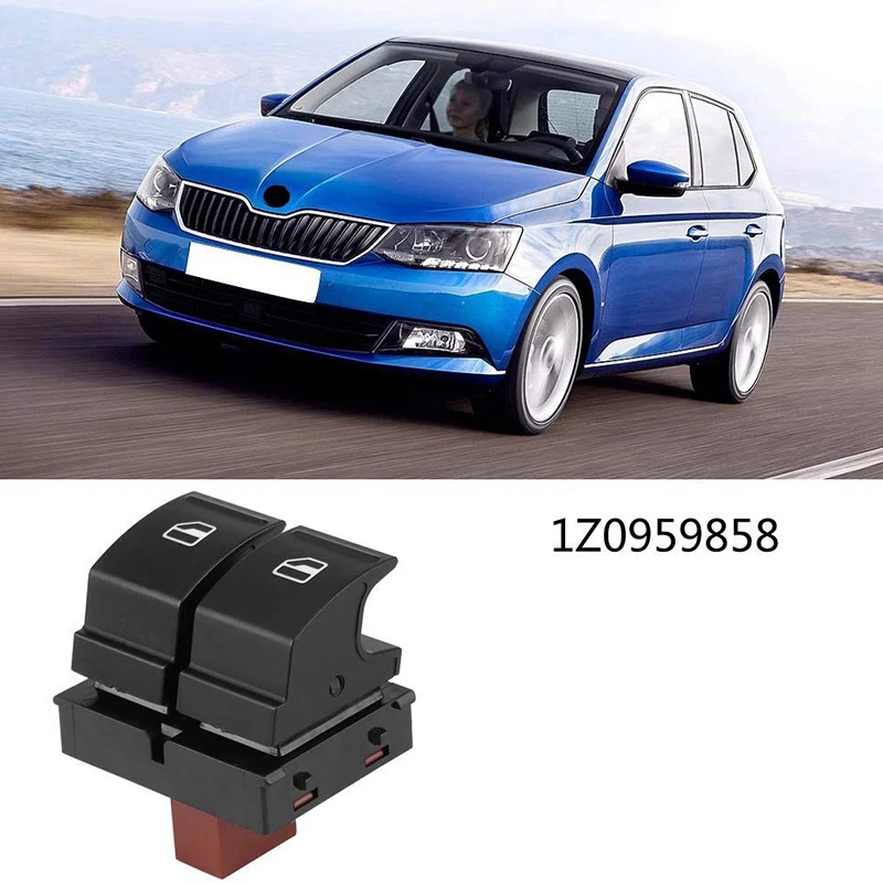 Кнопочный переключатель для Skoda Octavia Fabia 2 Roomster 1Z0959858 | Автомобили и мотоциклы