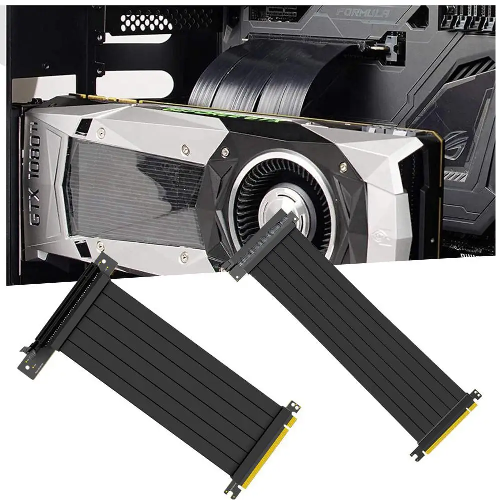 

PCI-E X16 3.0 Graphics Extension Cable 128GB/bsp Full Speed Cable Graphics Card Extension Cable