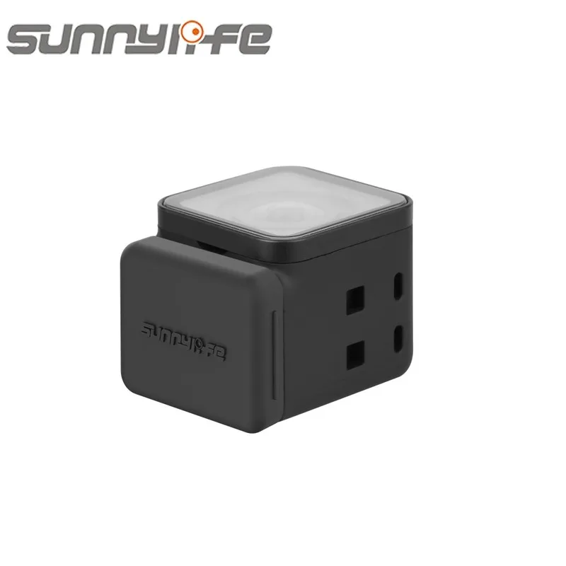 Sunnylife 2 шт силиконовый чехол для экшн камеры корпус пылезащитный Insta360 ONE R 4K