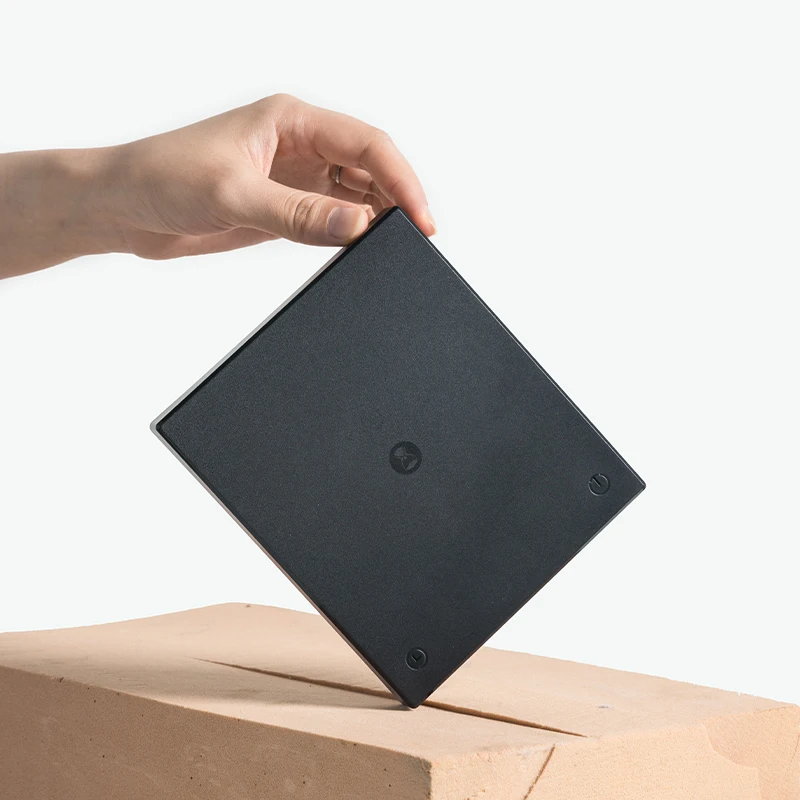 TIMEMORE-b&aacute;scula electr&oacute;nica b&aacute;sica con espejo negro, 2021, temporizador autom&aacute;tico incorporado, para Espresso, b&aacute;scula de caf&eacute; inteligente, b&aacute;scula de cocina de 2kg-5