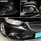 Аксессуары для Mazda 6 Atenza Gj 2 шт., серебристые противотуманные фасветильник, лента, отделка 2014-2016