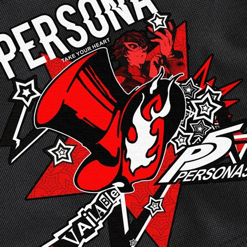 

Anime Persona 5 Ren Amamiya Casual Messenger Bag Cosplay Cool Boy Girl Oxford Satchel Fashion Schoolbag Shoulder Bag Student