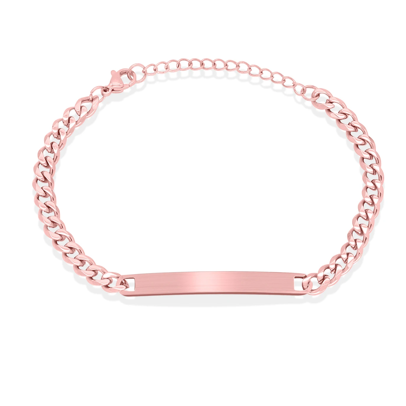 Браслеты с гравировкой на заказ Нержавеющая сталь наручные цепочки дизайн для