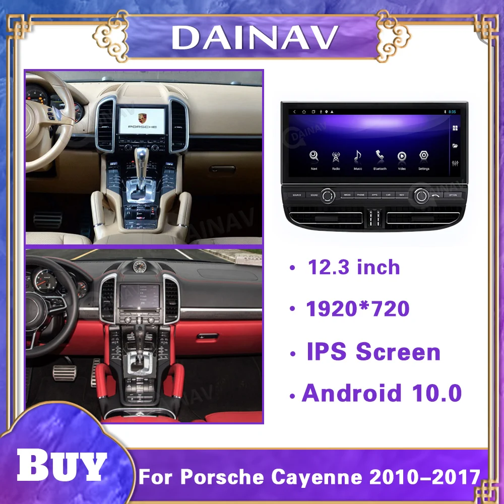 

Автомагнитола для Porsche Cayenne 2010-2017, Android 10, стереоприемник, DVD-плеер, сенсорный экран IPS, GPS-навигация, мультимедийный плеер