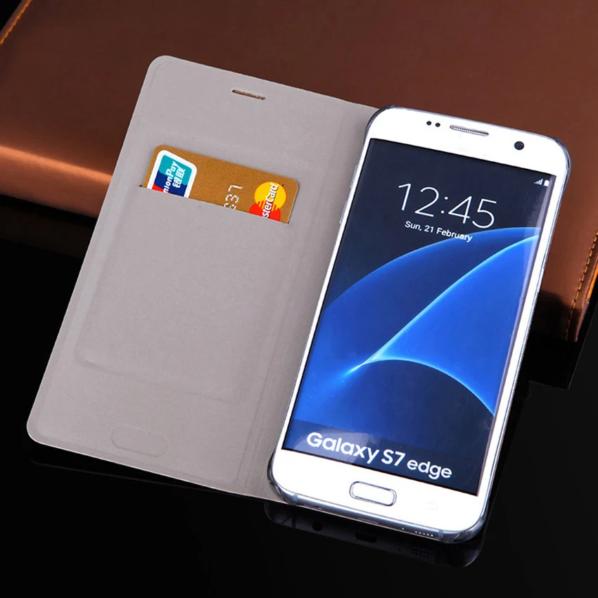 Чехол для телефона Samsung Galaxy S8 Plus S7 Edge S 8 7 edge plus S8plus 8s кожаный флип кошелек SM G935 G935F