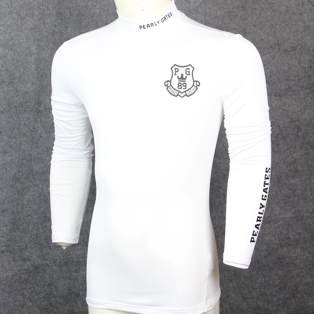 Мужские осенние PG гольф футболки для тренировок Спорт на открытом воздухе