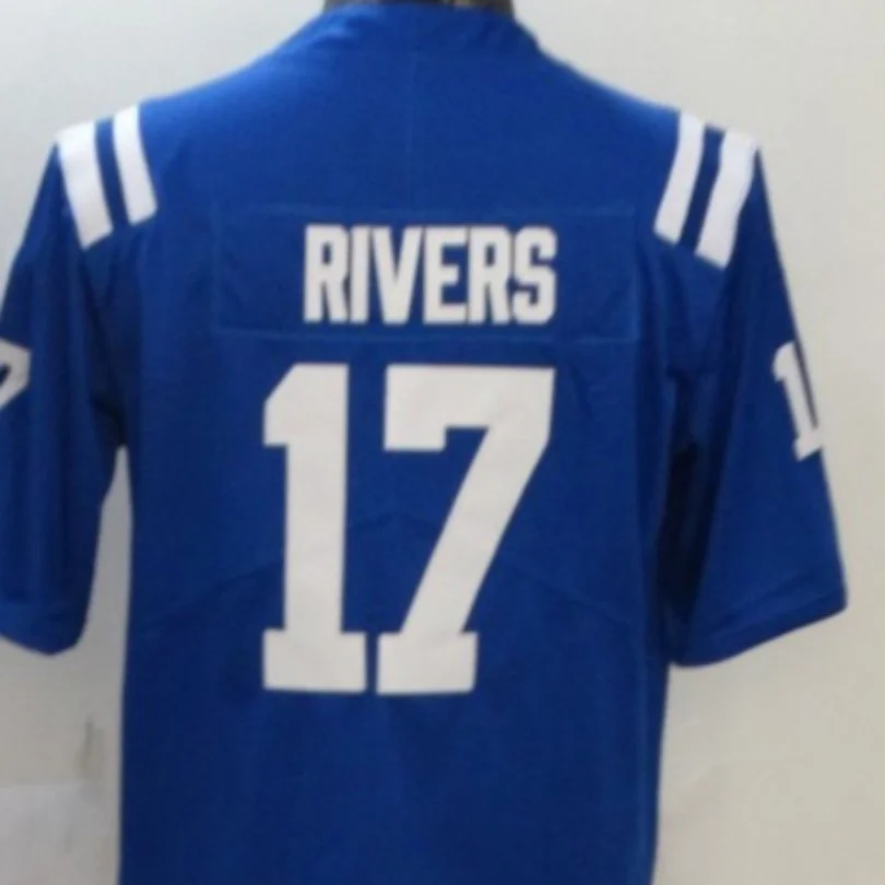 

Stitch Colts Football Jersey McAFEE, WENTZ, BLANKENSHIP, BRISSETT, PITIMAN JR. LUCK, RIVERS For Mens S,M,L,XL,XXL,XXXL