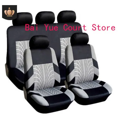 

Automobiles Seat Covers Universal Front and Rear Full Set Car Seat Cover Vehicle Seat Protector Interior Accessories