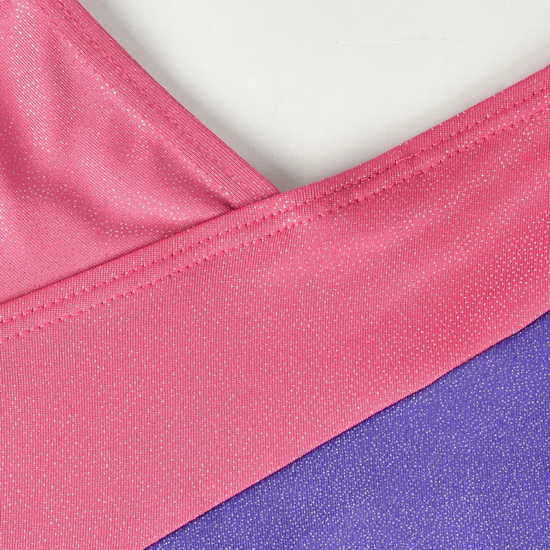 Детский ритмический балет с длинным рукавом гимнастические трико для девочек