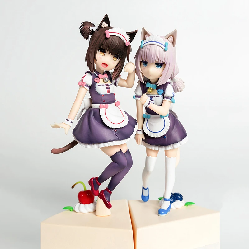 NekoPara ваниль чокола симпатичная Китти стильная Пастельная Милая ПВХ экшн-фигурка