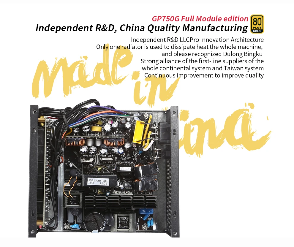 Verkaufen Segotep PC Fall Netzteil 650W Quelle ATX80 Plus Gold Volle Modulare NETZTEIL Stumm Liefert Für Computer Quelle Power Versorgung PC