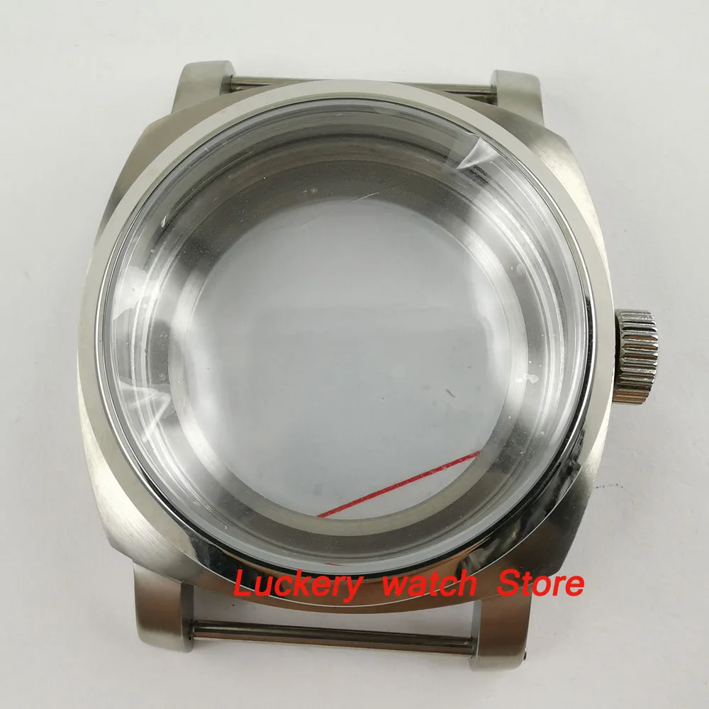 44 мм parnis из нержавеющей стали матовый чехол fit 6497 6498 ST 36 movement-BK08