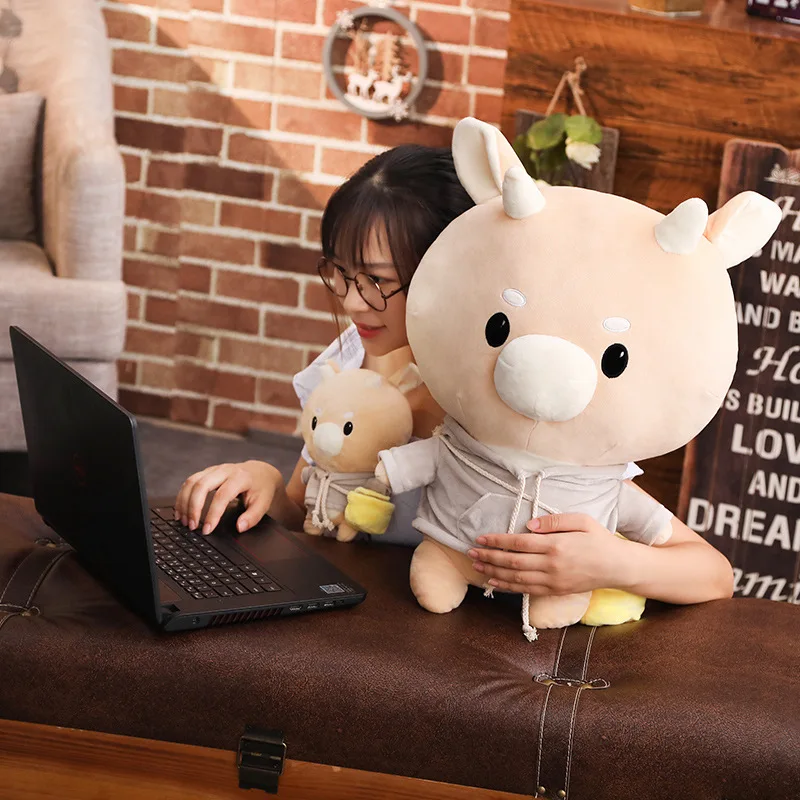 

1pc Giant TV Lovely Whats Wrong With Secretary Kim Hard Caw Pet Doll Plush Korean Drama Cow Stuffed Child Kid Toy Birthday Gift