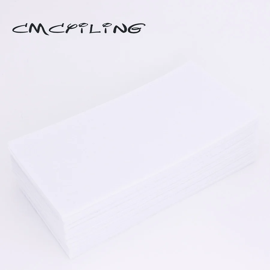 CMCYILING 40 шт./лот 20*10 см белая войлочная ткань 1 мм Толщина полиэфирная ткань для DIY альбом для вырезок для рукоделия войлочный лист