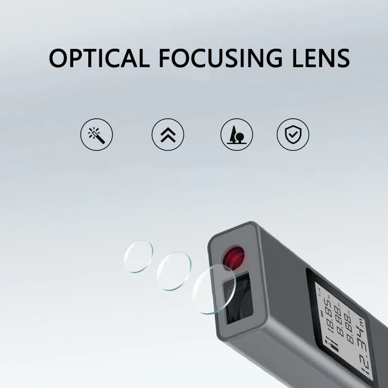Лазерный дальномер LS2 портативный высокоточный измеритель 40 м | Инструменты