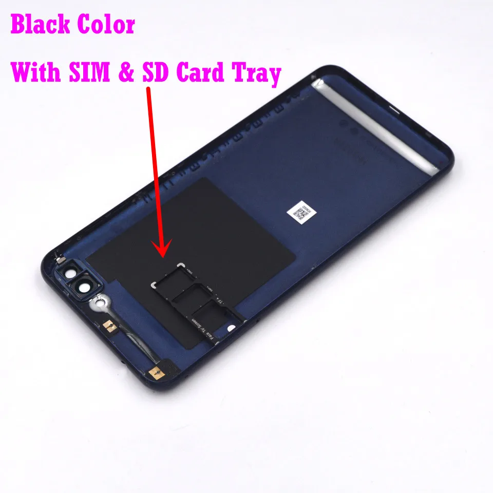 Чехол для ASUS Zenfone 4 Max ZC520KL задняя крышка аккумулятора корпус SIM-карты слот карты SD