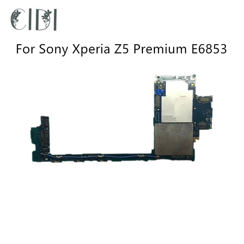 

Оригинальная материнская плата для Sony Xperia Z5 Premium E6853, логическая плата с одной sim-картой, материнская плата с полным чипом с системой Android