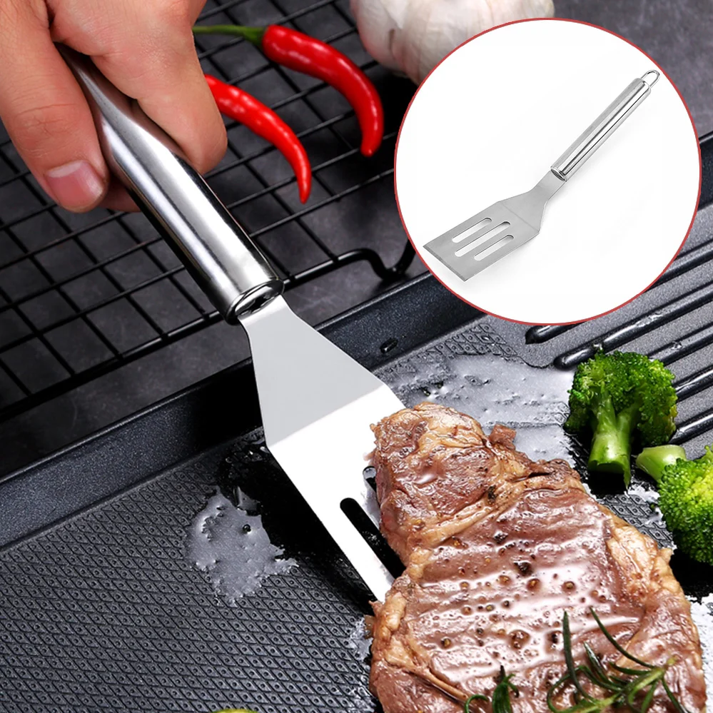 Кухонная посуда из нержавеющей стали металлическая кулинарная лопатка