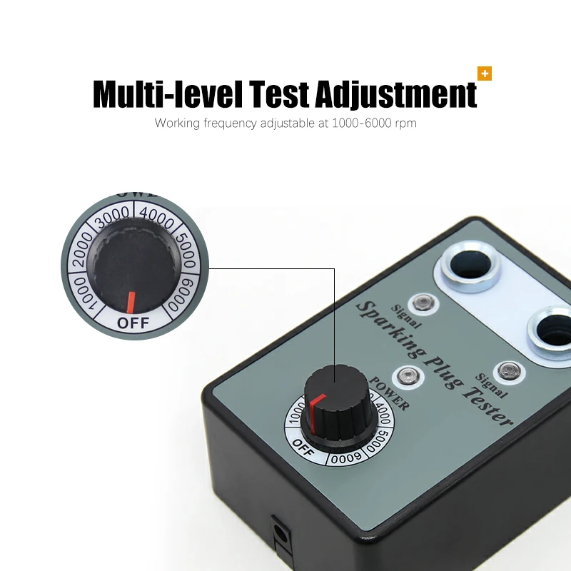 Новинка тестер свечей зажигания с двумя отверстиями Автомобильный анализатор