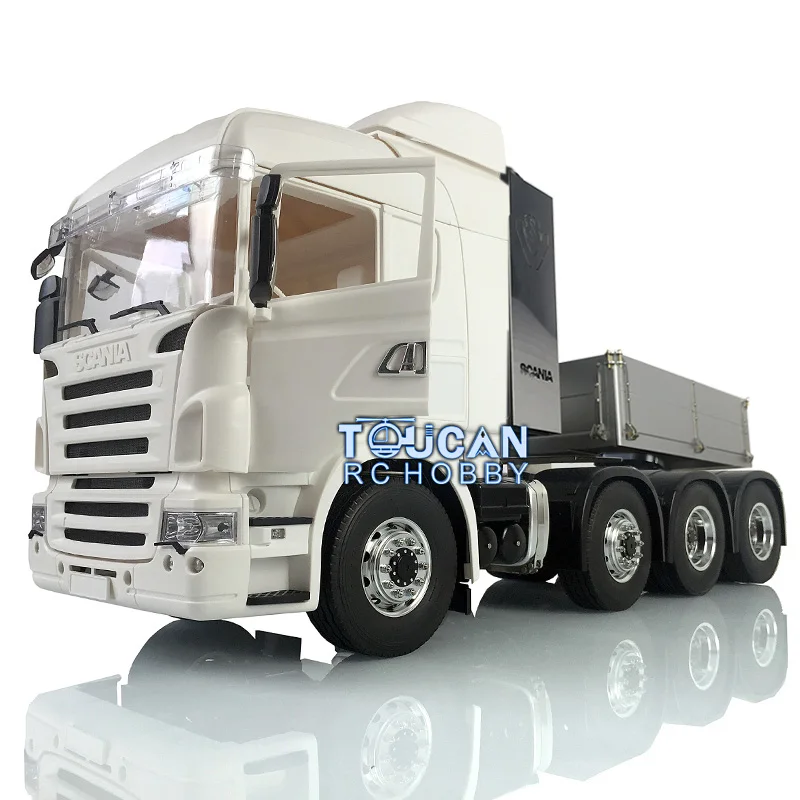 

LESU Metal 8*8 Chassis Motor Car Hopper Hercules Scania 1/14 RC Tractor Truck for Adults Remote Control Toys Model THZH0623-SMT3