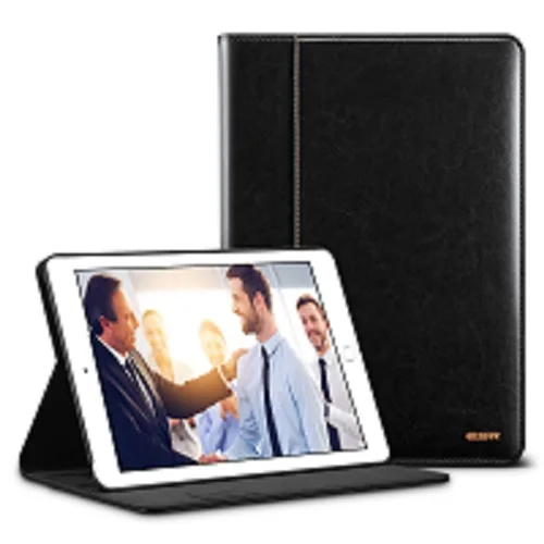 ESR Премиум из искусственной кожи чехол для iPad Pro 10,5 чехол бизнес Folio Стенд Карманный Авто Пробуждение умный чехол Чехол для iPad Pro 10,5 - Цвет: Black