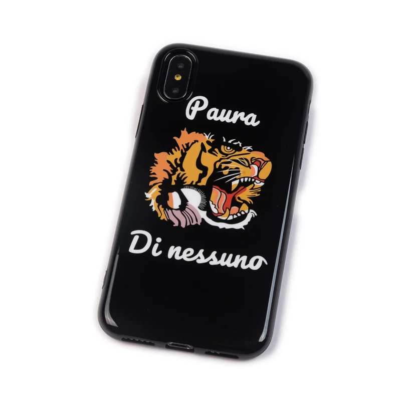 Франция модный ударопрочный черный силиконовый чехол для iPhone X XS XR Max 8 7 Plus 6 6S