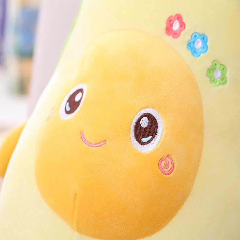 Мультфильм авокадо мягкая плюшевая игрушка кукла креативный малыш фрукты