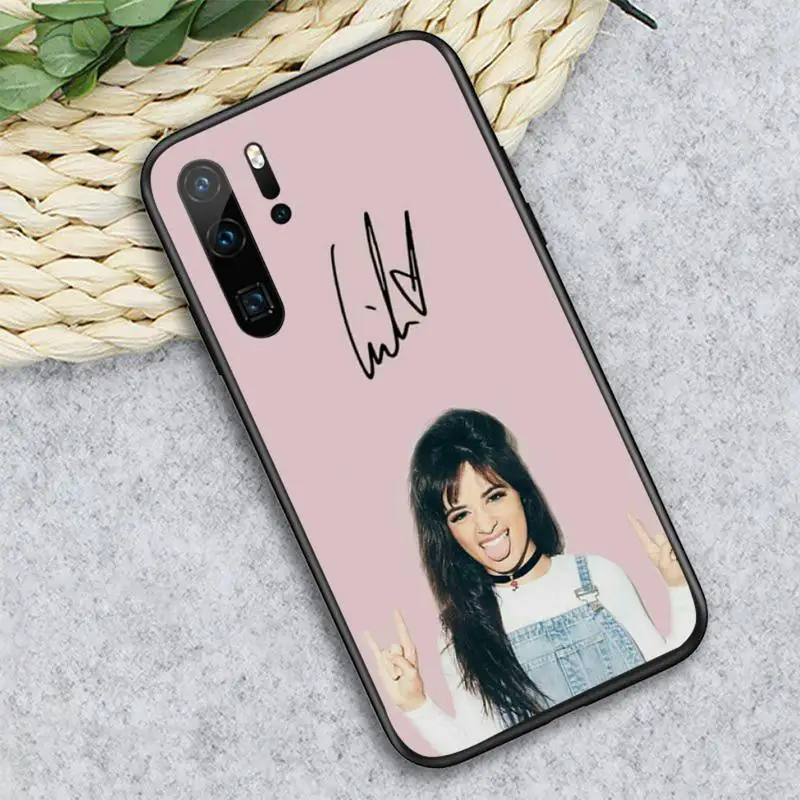 

Camila Cabello singer HAVANA Phone Case For Huawei honor Mate P 10 20 30 40 i 9 8 pro x Lite smart 2019 nova 5t